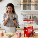 Green Lion Popjoy Popcorn Maker 1200W / 270ML - Red | GNVNTPOPMRRD |