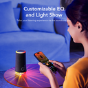 Soundcore Glow Portable Speaker with 30W 360° Sound, Synchronized Radiant Light, 18H Playback, Customizable EQ and Light Show, and IP67 Waterproof | A3166011 |