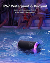 Soundcore Glow Portable Speaker with 30W 360° Sound, Synchronized Radiant Light, 18H Playback, Customizable EQ and Light Show, and IP67 Waterproof | A3166011 |