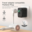 7MD 100W GaN Technology Travel Adapter With 4 USB-C + 1 USB-A Ports | 7MD-WS |