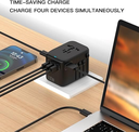 7MD 100W GaN Technology Travel Adapter With 4 USB-C + 1 USB-A Ports | 7MD-WS |