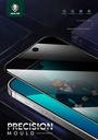 Green Lion 3D, Scratch Free, Round Edge Glass Screen Protector for iPhone 14 Pro / 14 Pro Max -Black Edge / Clear | GN3DSFCL14 |