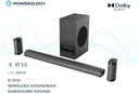 Powerology Immersive Audio 5.1CH Wireless Soundbar | PBAR51WLBK |