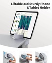 Green Lion Multi-Functional Cushioned Lap Desk 17 Inches - Gray | GNMULFLAPDKGY |