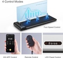 KingSmith WalkingPad S1 Foldable Treadmill 0.5-6 km/h Walking Pad Ultra Slim Portable Treadmill | C2 | WPS1F