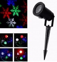 Waterproof LED Projector with Snowflake Light for Christmas, Outdoor Lighting, Landscape Lighting, Garden Party Decoration, Wedding