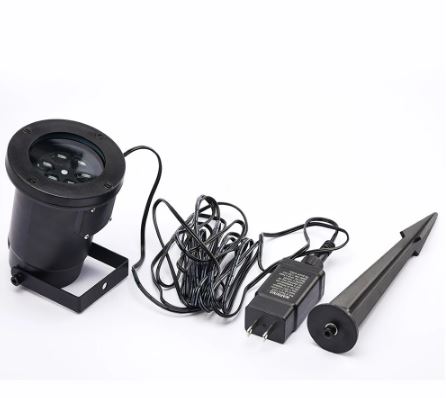 Waterproof LED Projector with Snowflake Light for Christmas, Outdoor Lighting, Landscape Lighting, Garden Party Decoration, Wedding