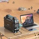 Powerology Portable Solar Power Generator 284Wh 300W QC - Black | PPBCHA38 |