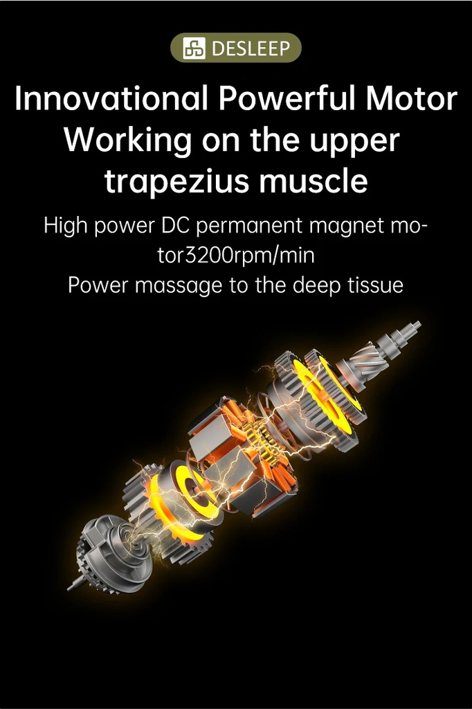 Desleep Rechargeable Neck Massager | DE-N02 |