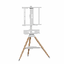 Porodo Tripod Wooden TV Stand For 32" - 65" TVs | PD-ATVFTS-WH |