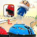 POP UP Remote Control Collision Cars Set of 2 Bumper Cars Toy (6+AGES) NO:0355-1