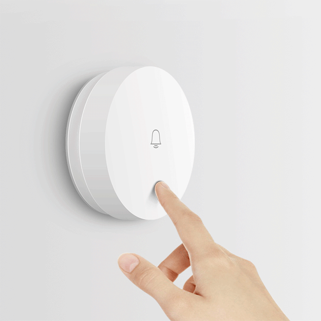 Original Linptech Self-power Wireless Doorbell WIFI Remote Setting From Xiaomi Eco-system - WIFI