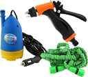 CHEJIEBA Portable Home and Car Electric Pressure Washer With Water Gun + 10m Special Hose Pipe + Submersible Pumps