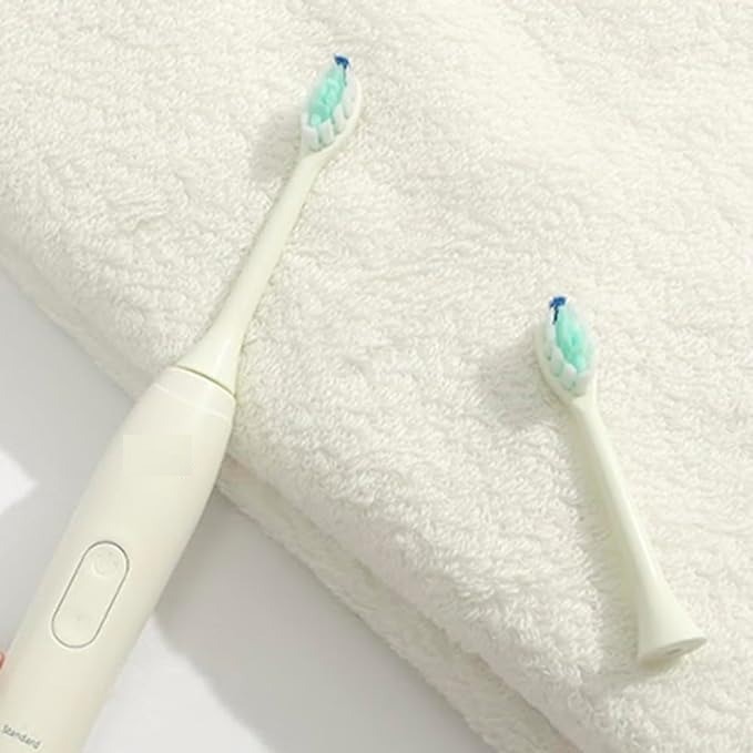 Replacement Toothbrush Head For 7MD Electric Toothbrush - White/Grey