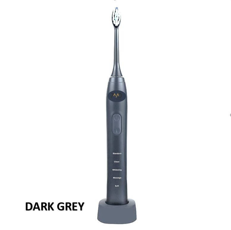 Replacement Toothbrush Head For 7MD Electric Toothbrush - White/Grey