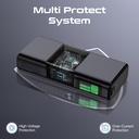 Promate 20,000mAh, 130W Multi-Port Power Delivery Power Bank with TFT LCD Screen | Titan-130 |