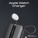 Promate 10,000mAh 30W Power Bank With Apple Watch Charger & Built-in USB-C Cable | Neo-10 |