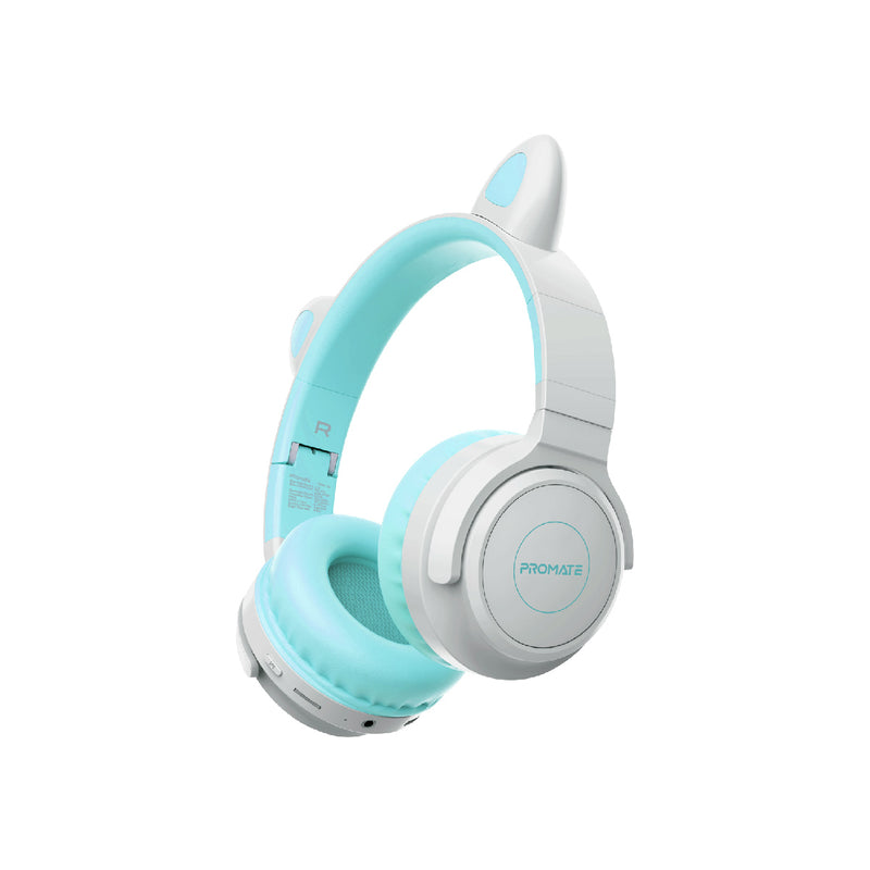 Promate Bluetooth KidSafe Kawaii Style Wireless Kids Headset | Panda |