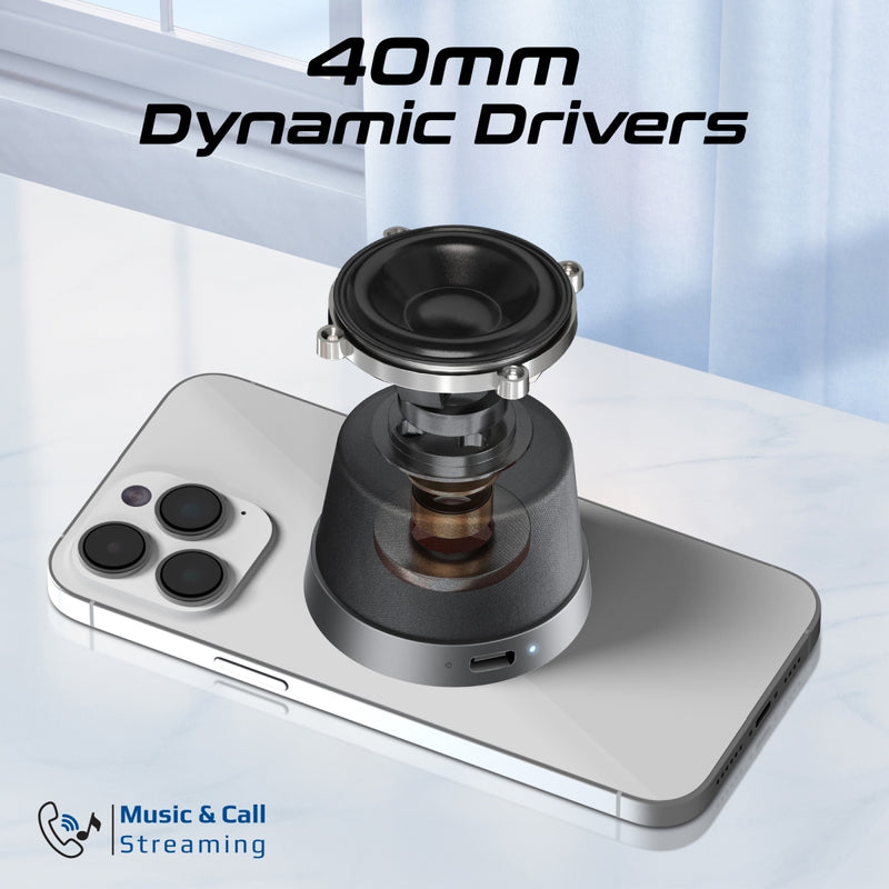 Promate 3W Mini Bluetooth Speaker with MagSafe Compatible Magnetic Base | Punch |