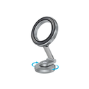 Promate 360° Car Mount MagSafe Compatible, Foldable Magnetic Ring Smartphone Holder | MagHoop-HG |