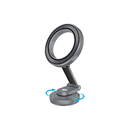 Promate 360° Car Mount MagSafe Compatible, Foldable Magnetic Ring Smartphone Holder | MagHoop-HG |