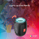 Promate High-Definition Wireless Speaker With RGB Lights | Capsule-3 |
