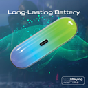 Promate High Fidelity True Wireless Bluetooth v5.3 Speaker With RGB Lights | LumiBar |