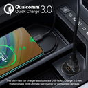 Promate 65W RapidCharge™ Transparent Mini Car Charger with Power Delivery & QC 3.0 | TransDrive-65W |