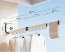 Wall Mounted Foldable Clothes Drying Rack hanger (131911)