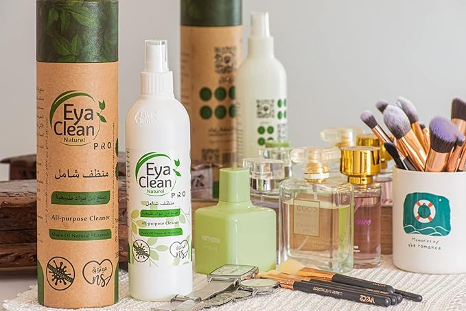 Eya Clean Pro All Purpose Cleaner, Multi Purpose Home and Kitchen Cleaning Spray for Clothes, Surface, Floor Cleaner, Non Toxic, 100% organic