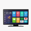 Porodo 9" Android CarPlay Tablet & DVR With SIM Card Slot & Built-in GPS, 4+64GB (PD-ADSCN-BK)