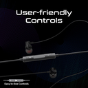 Promate MFi-Certified Ergonomic In-Ear Lightning Connector Earphones | Vibe-LT |