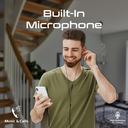 Promate MFi-Certified Ergonomic In-Ear Lightning Connector Earphones | Vibe-LT |