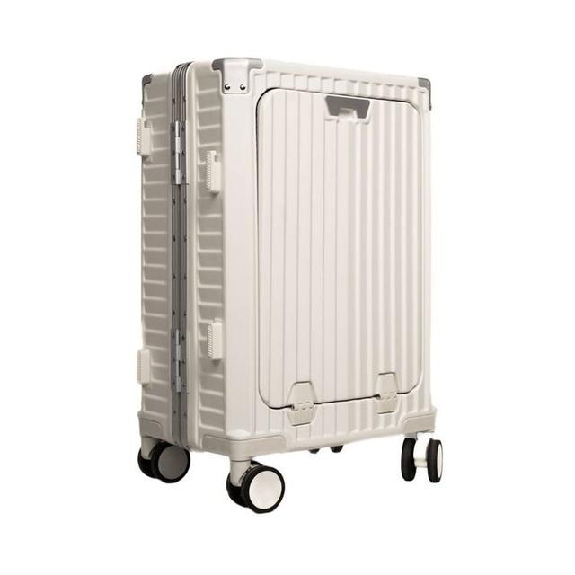 Levelo RoamRollers Travel Luggage Bag With USB/Type-C Charging Ports, Cup Holder, Phone Holder  | LVLRRTLGY/-BK/-WH |