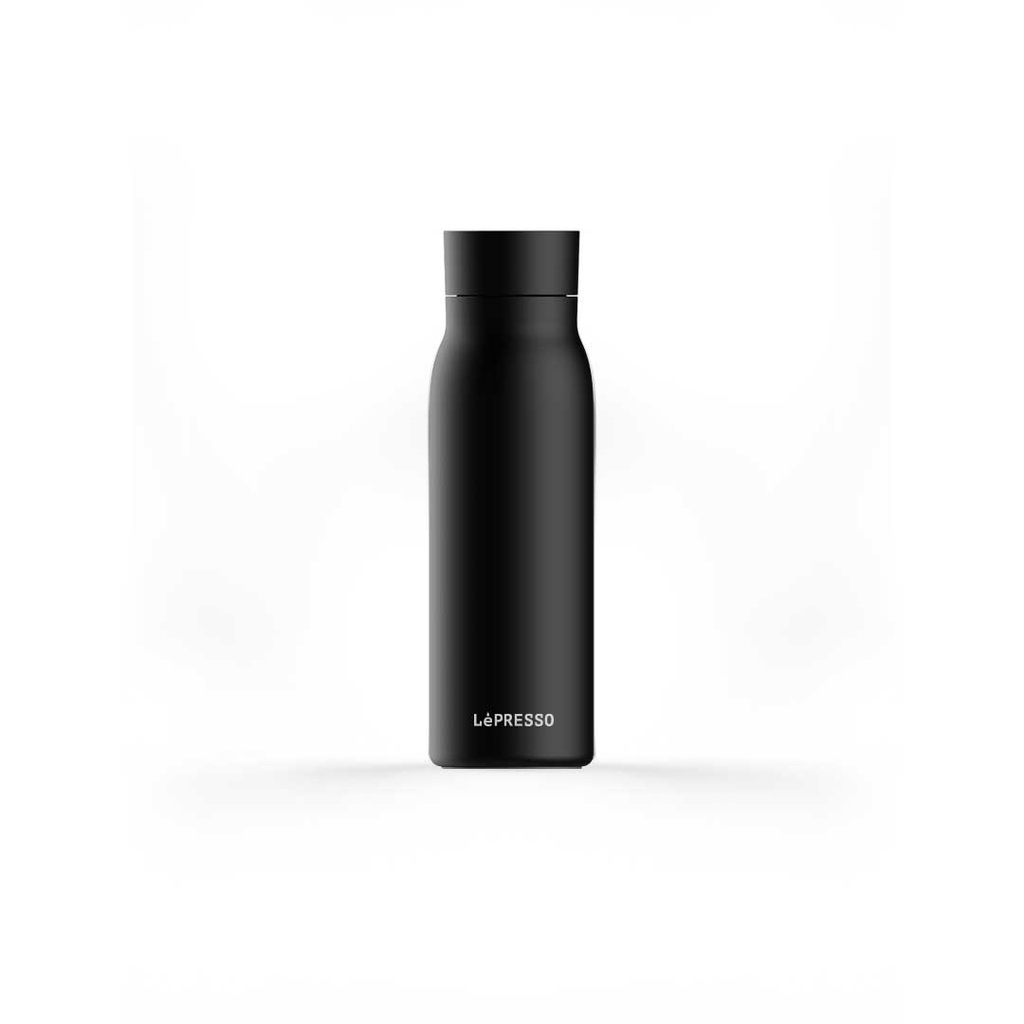 LePresso 600ml Smart Hydration Vacuum Bottle | LP600SBBK |