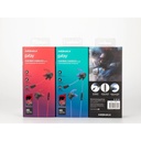 MOMAX Gaming Earbuds with Dual Mic 3.5mm In-ear Wired Earphones