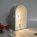 7MD Creative Bedside Lamp, Warm LED Light, Bluetooth Speaker, Touch Sensor Diming Light, Valentine Birthday Gifts | LJC-167 |
