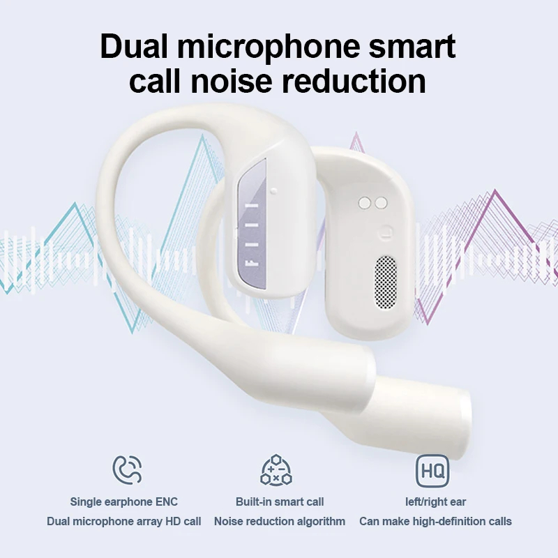 FIIL GS Earbuds Bluetooth 5.3 Headphones, 32H Playtime, Hi-Res Audio,Two Mic Smart Calls And Noise Reduction | F043 |