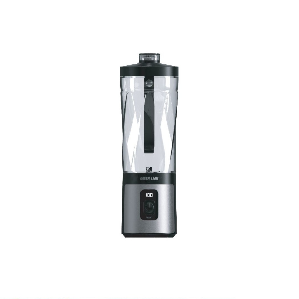 Green Lion Projet Portable Blender With 600 ML Capacity, 6 Powerful Blades, 120W Power | GNPJ7BLDRBK |