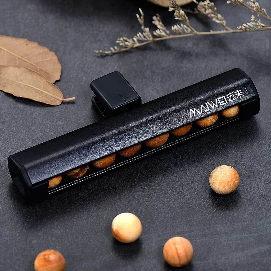 Xiaomi Maiwei Natura TN-XZ01-1 Car Air Freshener Perfume Metal Decoration Aroma Diffuser Holder Incense Ball Natural Sandalwood Sachets