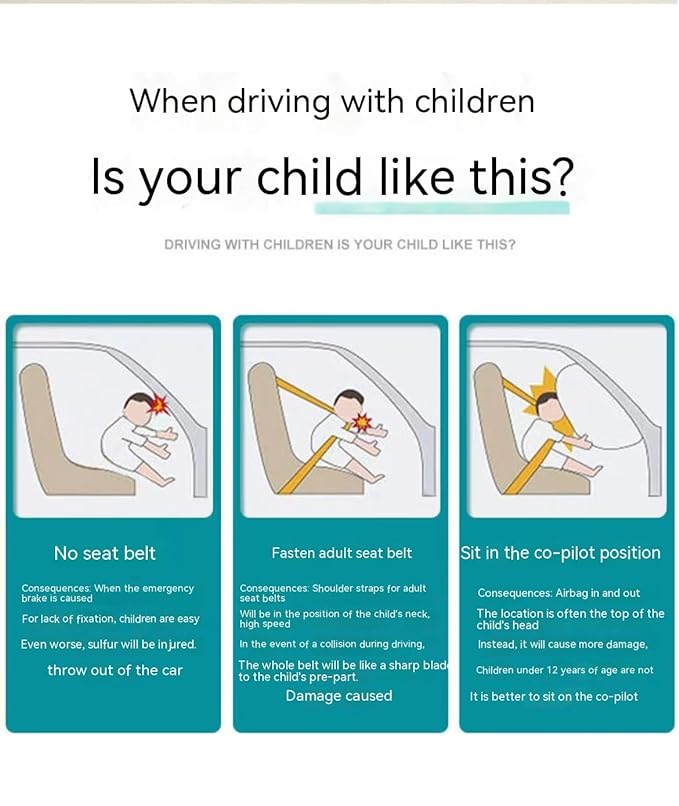 Portable Car Safety Seat For Children