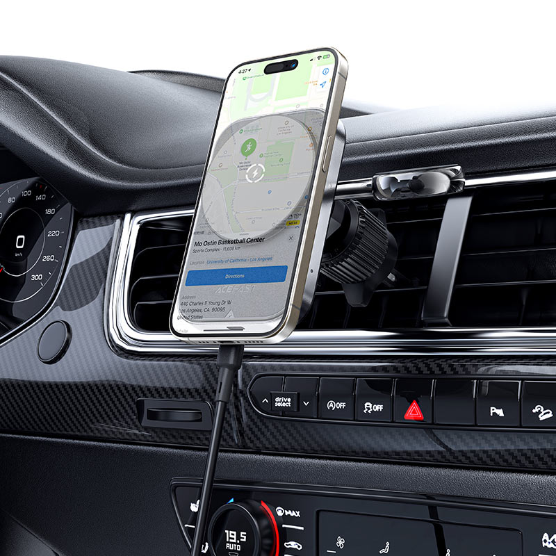 ACEFAST 2 in 1 Fast Wireless Charger Car Mount Holder 17.5W | D18 |