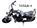 Kids Electric Scooter Mini Cruiser Bike With 180W Power, 15km/h Speed