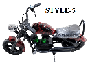 Kids Electric Scooter Mini Cruiser Bike With 180W Power, 15km/h Speed
