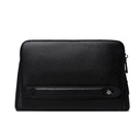 7MD Fingerprint lock purse Handbag, Anti-theft Waterproof Soft Genuine Leather Smart Fingerprint System Clutch Bag
