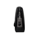 7MD Fingerprint lock purse Handbag, Anti-theft Waterproof Soft Genuine Leather Smart Fingerprint System Clutch Bag
