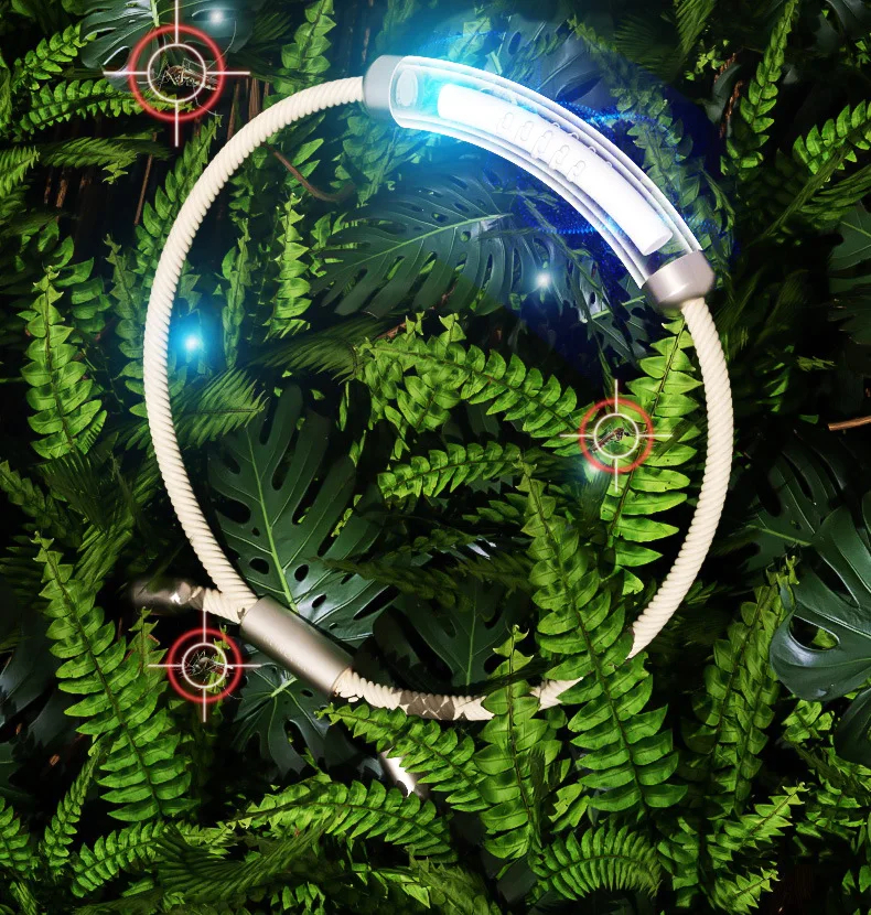 Mosquito Repellent Bracelet Adjustable Essential Oil Anti Mosquito Bracelet with 6 Replacement Sticks | B2 |