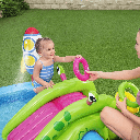 Bestway Little Astronaut Inflatable Family Swimming Pool 2.28 m 7' 6" (228x206x84Cm) With 1 Air Pump Inflator | 53126 |