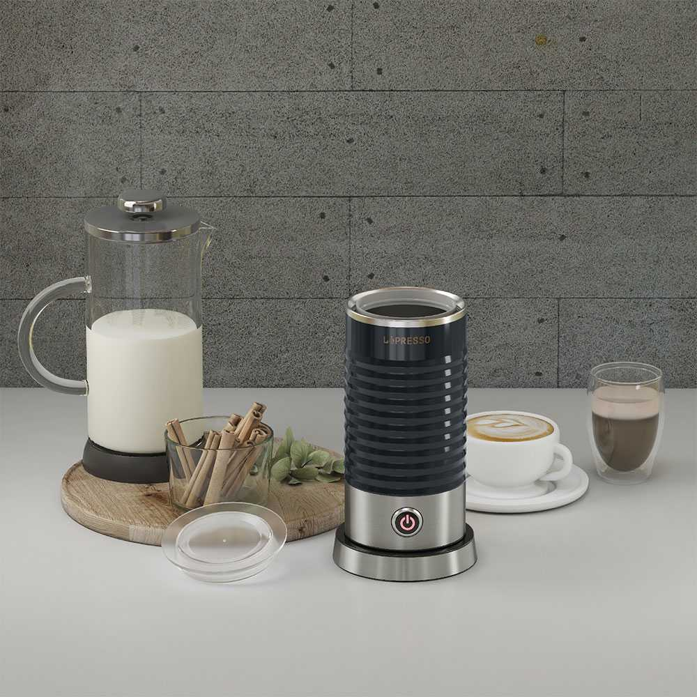 LePresso Hot & Cold Milk Frother 100mL 450W | LPMLFR |