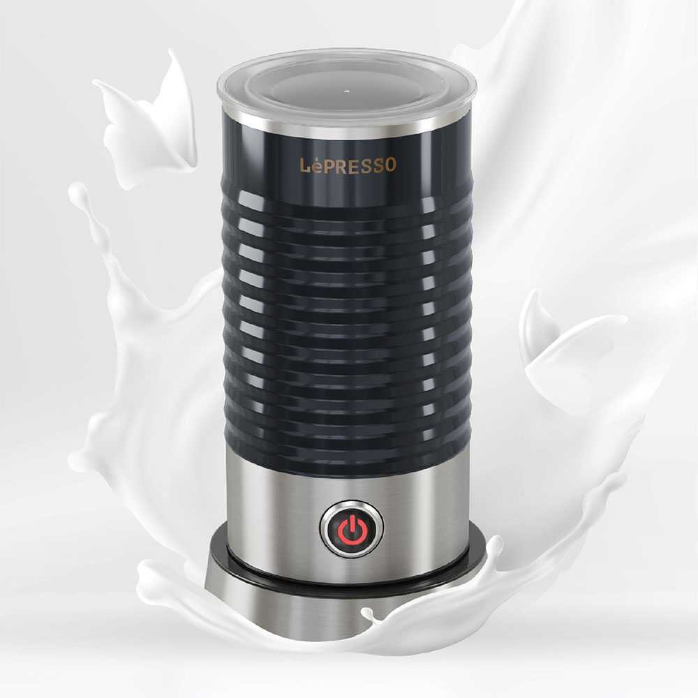 LePresso Hot & Cold Milk Frother 100mL 450W | LPMLFR |